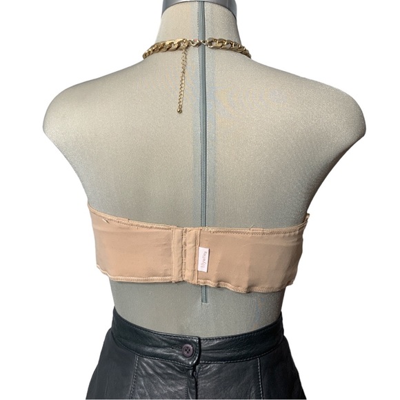 LILYETTE  Beige Strapless padded Bra Size 36 D - Picture 4 of 8